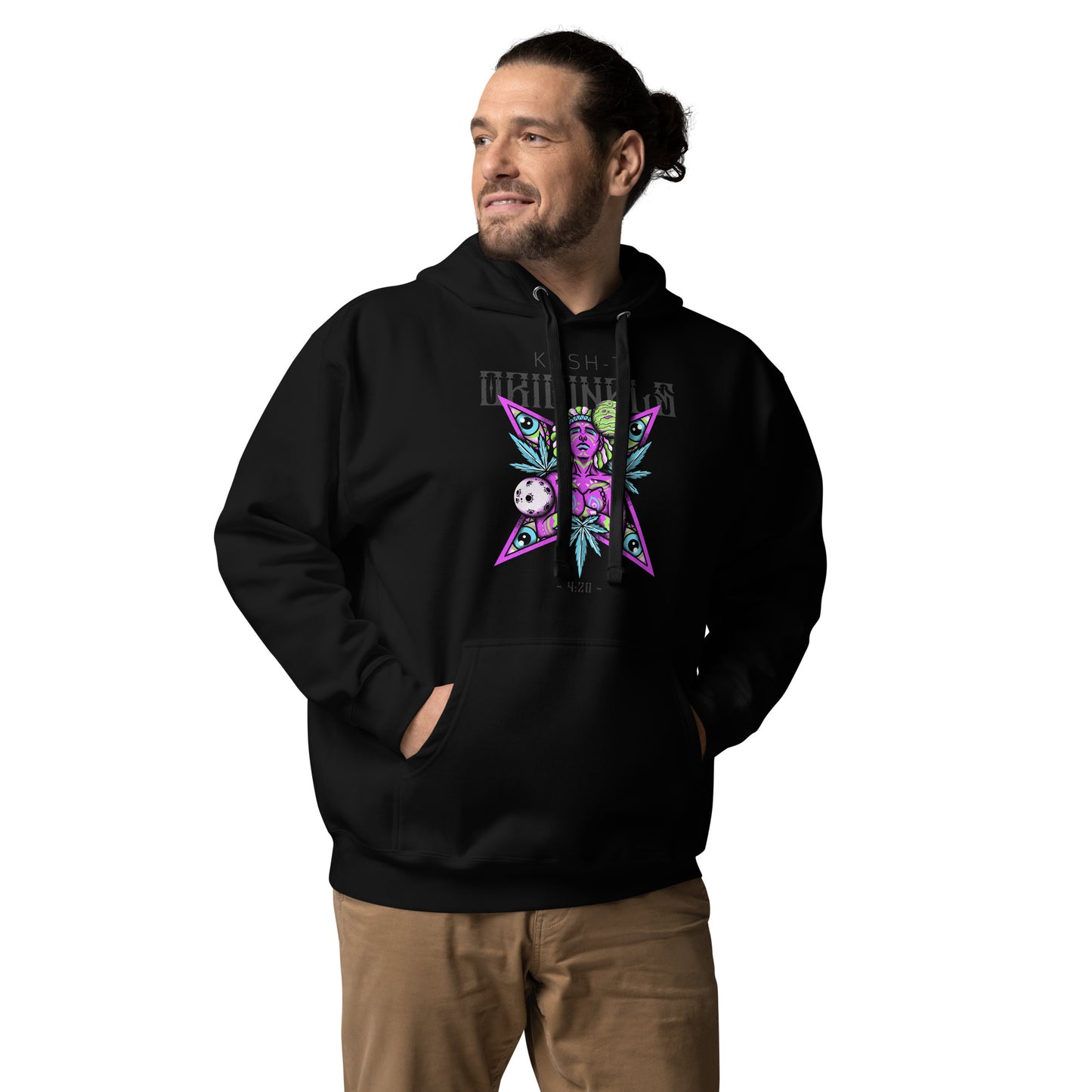 KUSH-T Psychedelic Unisex Hoodie